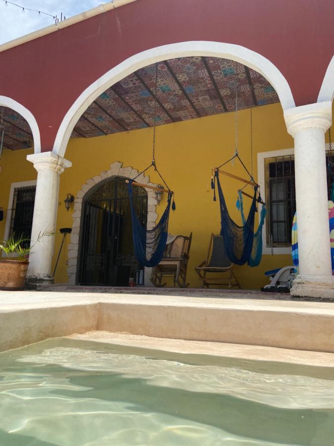 La Casa Rosal, Pool Villa Campeche Eksteriør bilde